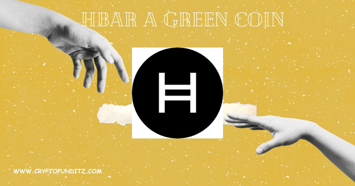 HBAR a green coin changing cryptocurrency in 2023