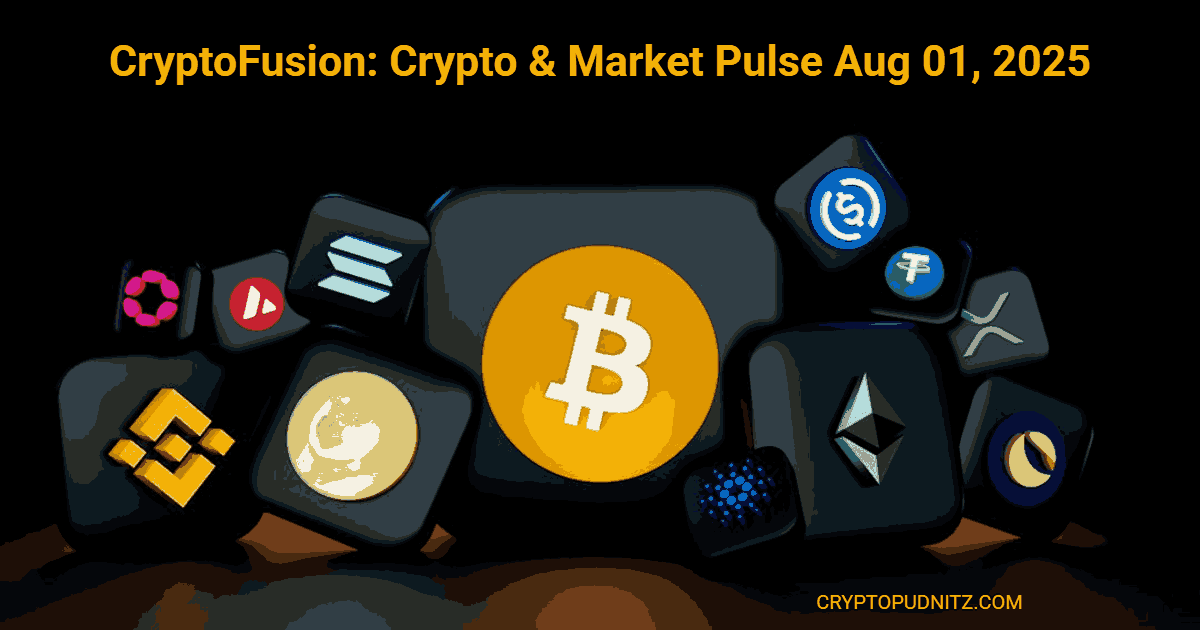 CryptoFusion: Crypto & Market Pulse — August 1, 2025