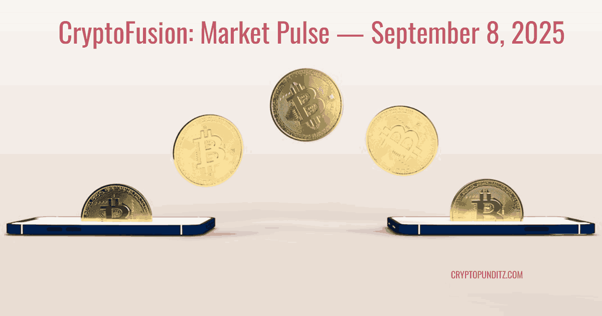 CryptoFusion: Market Pulse — September 8, 2025